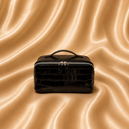 Crocodile Vanity Case