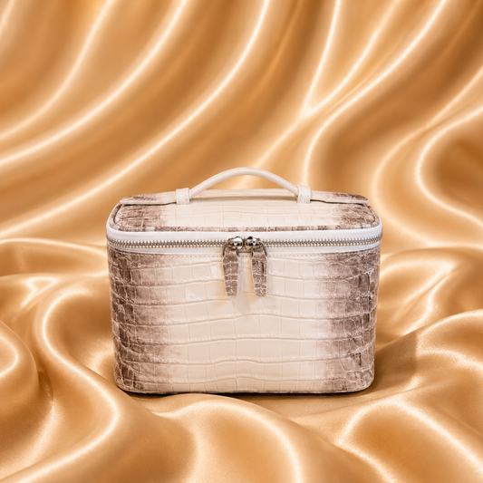 Himalayan Crocodile Vanity Case