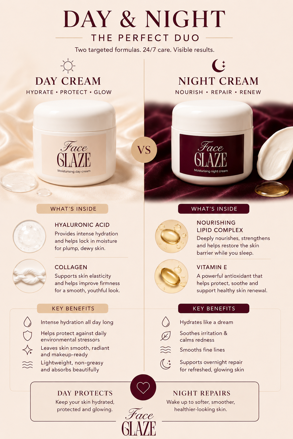 Day & Night Cream Duo
